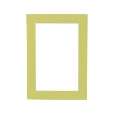 Single Designer 5x7 Mat w/4x6 Opening - Arctic White - Walmart.com