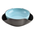 thumbnail image 1 of Pistachio Bowl Double Dish Serving Bowl with Food Waste Compartment, Nut Edamame Beans Snack Bowl Sunflower Seed Cherries Fruits Candy Bowl, 1 of 8