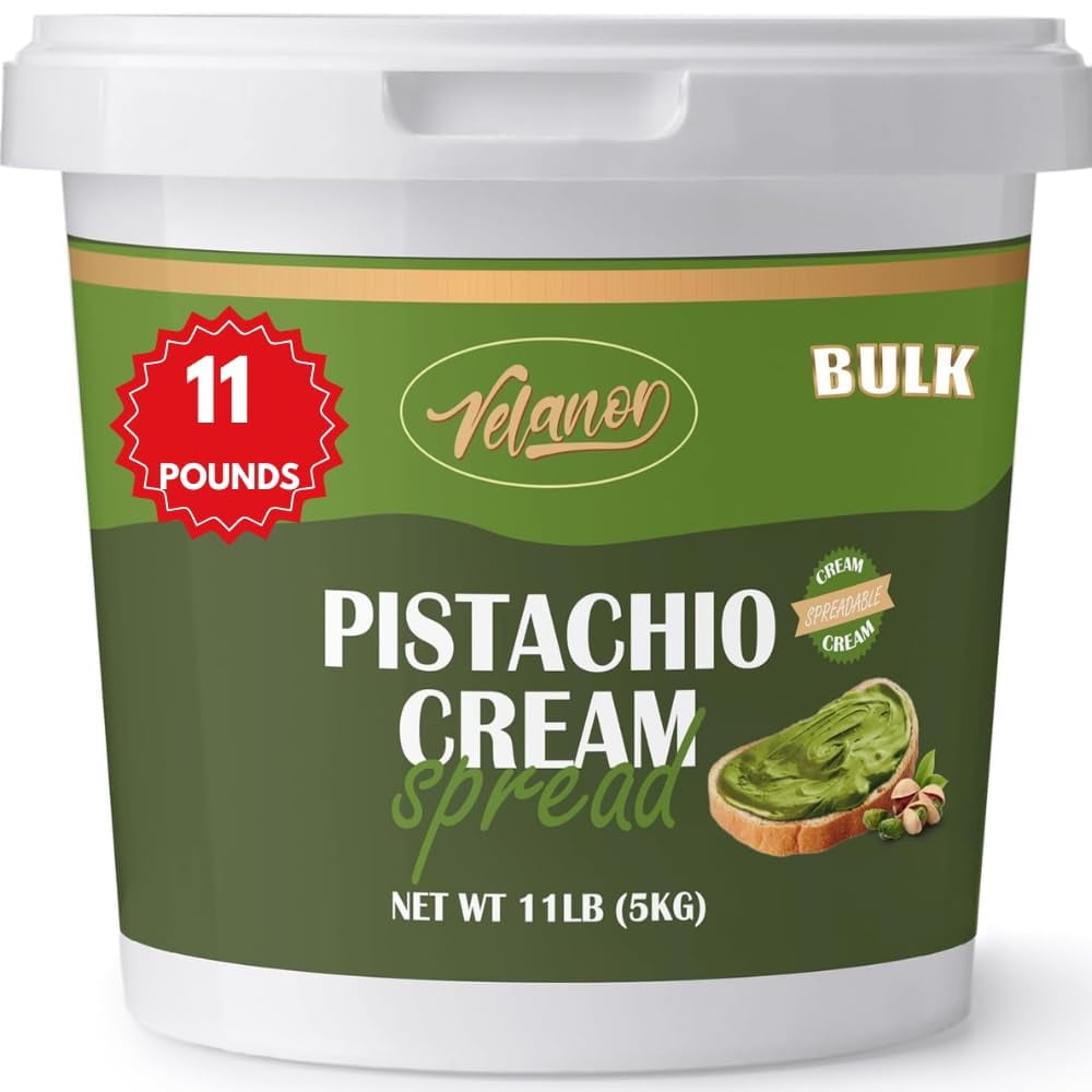 Pistachio Cream Spread 200g - Gourmet Turkish Paste For Desserts, Toast, Ice Cream-313215