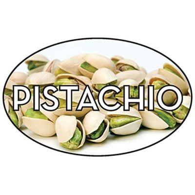 Pistachio Food Store Labels 1.25" x 2" 500 each per roll Great Quality Stickers Decals