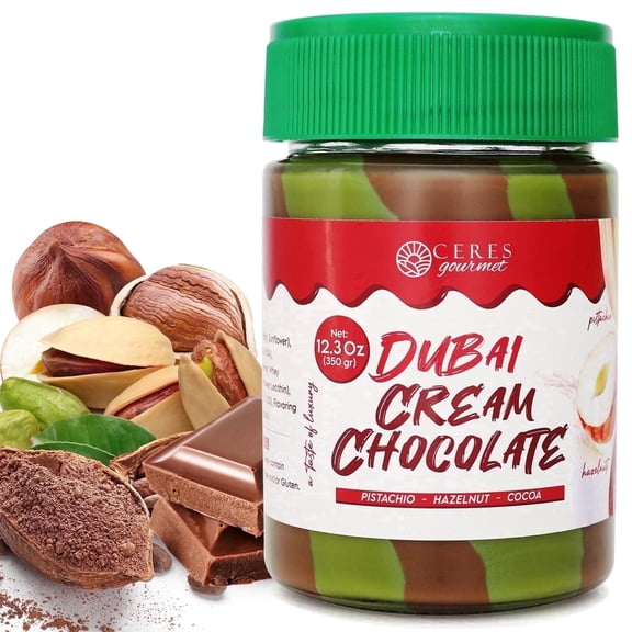 Ceres Gourmet Sweet Pistachio Hazelnut Butter Spread 1-Pack 12.3 oz
