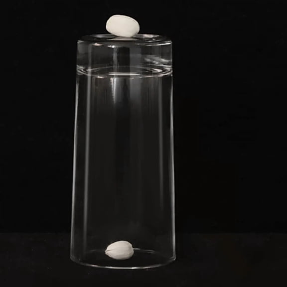 Pistachio Through Glass Cup Magic Tricks Close-up Penetration Illusion Gimmick Prop for Mentalism & Comedy Performance