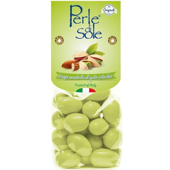 Pistachio White Chocolate Covered Almonds