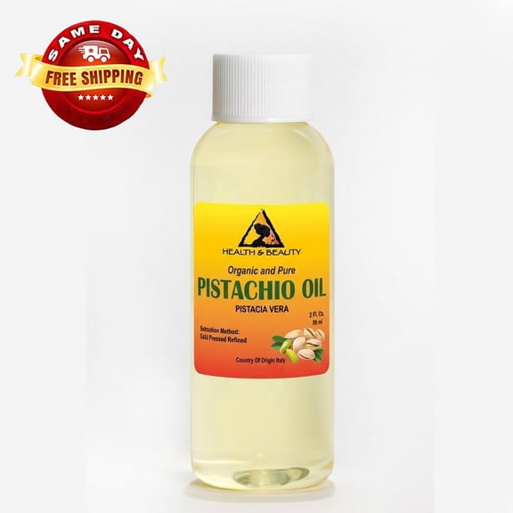 Pistachio oil refined organic carrier cold pressed premium fresh 100% pure 2 oz
