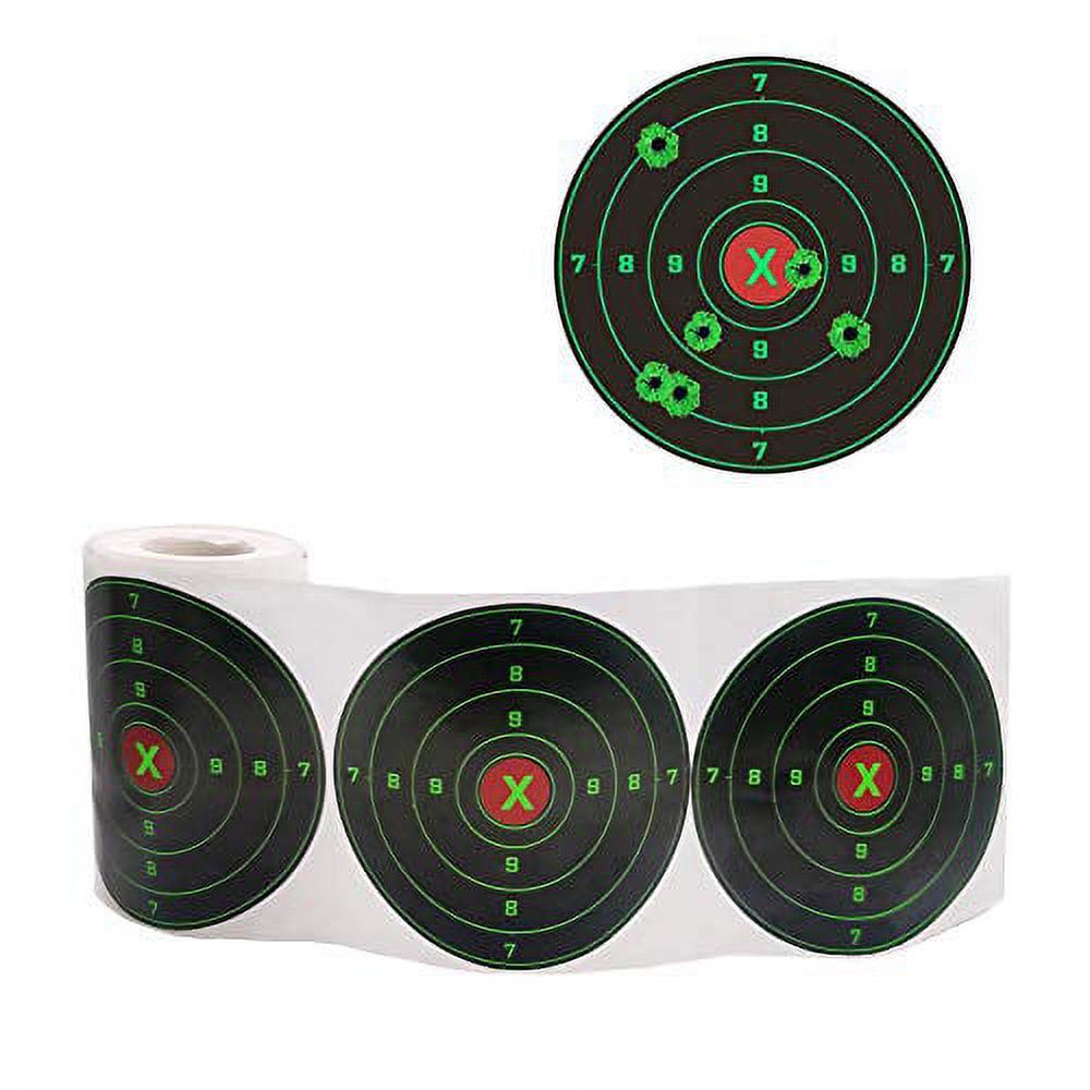 Pistep Splatter Targets for Shooting 4 Inch Reactive Target Stickers