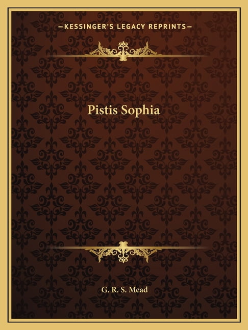 Pistis Sophia (Paperback)