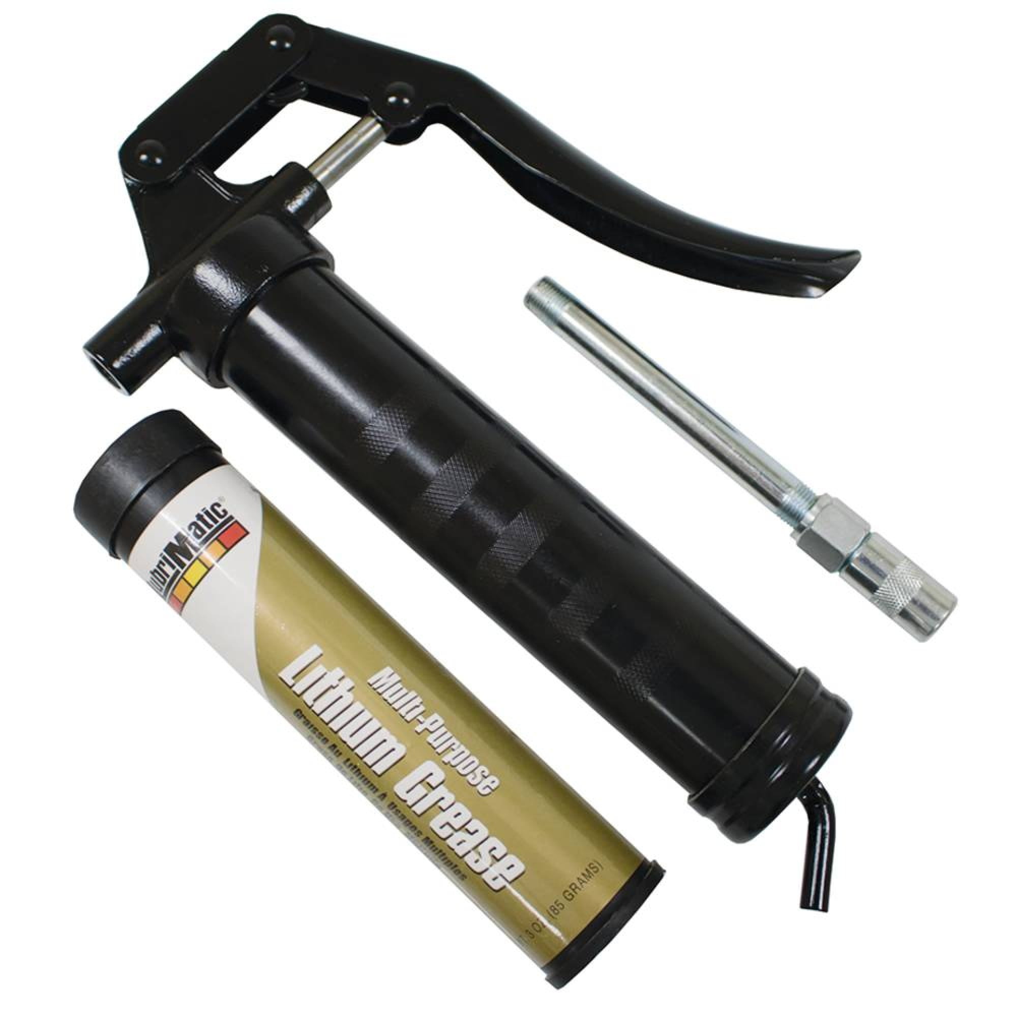 Pistol Grease Gun Kit W/Ext and Cartridge