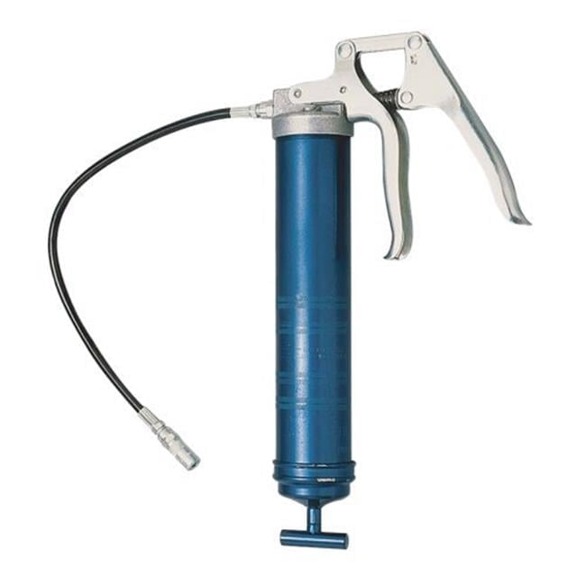 Pistol Grease Gun - Red - 18 oz - 1 Pack - Flexible Hose Included