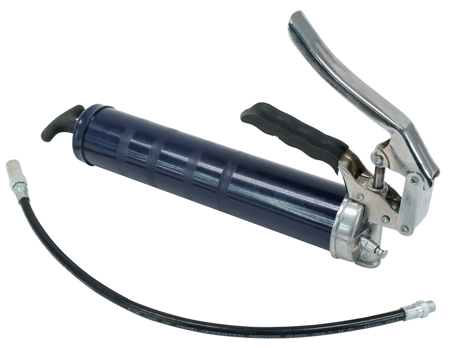 Pistol Grip Grease Gun, 5000 PSI, 18" Hose, Capacity, 16oz Bulk/ 14oz Cartridge