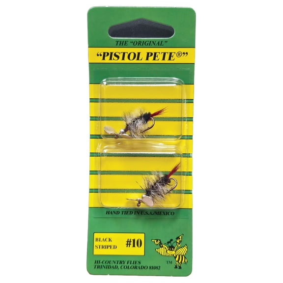 Pistol Pete's Spinner Fly Fishing Lure, Size 10, 2-Pack