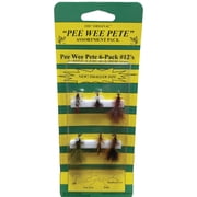 Pistol Pete Hi-Country Pee Wee Spinner Fly Fishing Lures Size 12 Assorted Colors 6-Pack