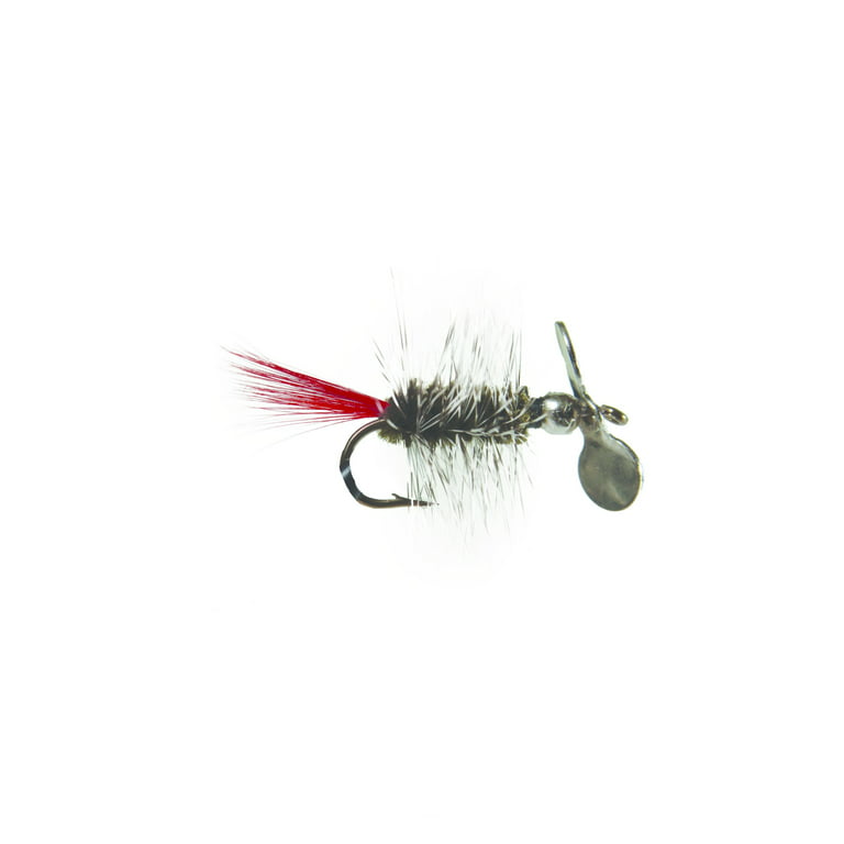 Pistol Pete's Freshwater Fly Fishing Lure for Trout & Panfish, Size 10,  Olive, 2-pack