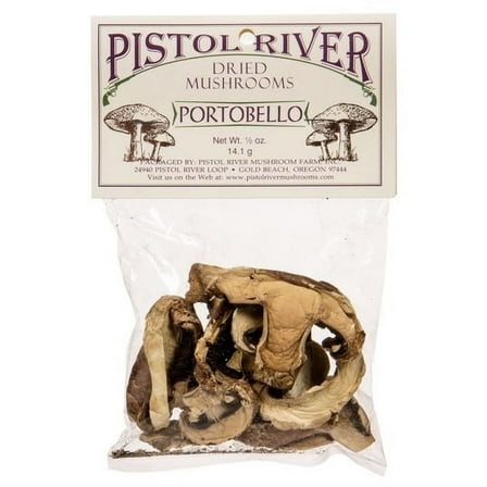 Pistol River Portobello Mushrooms, Dried-0.50 oz