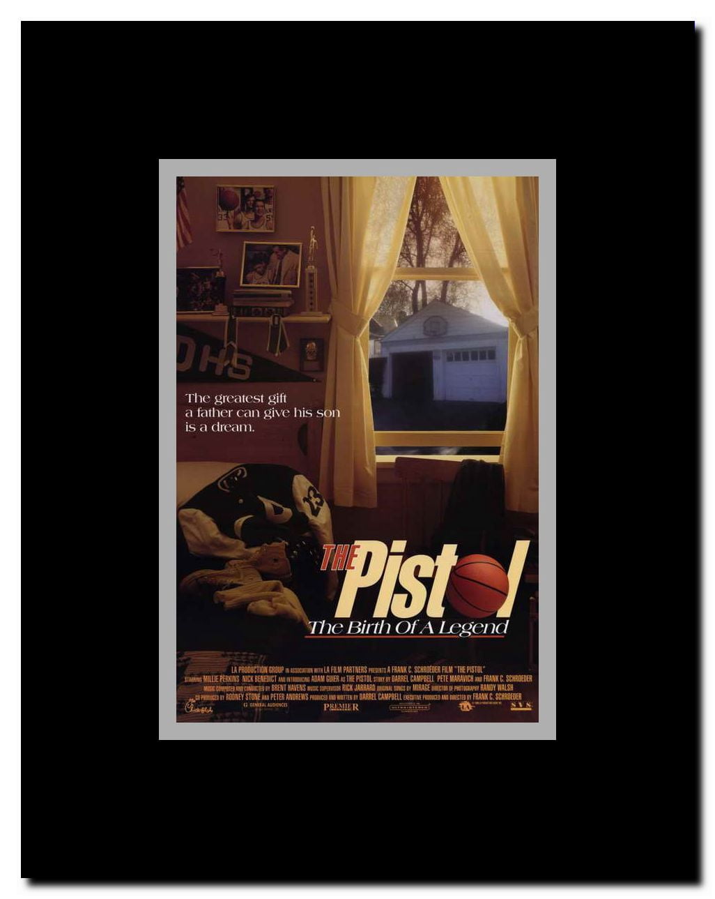 Pistol: The Birth of a Legend Framed Movie Poster