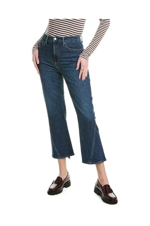 womens Ally High-Rise Lafayette Vintage Ankle Boot Jean, 24, Blue