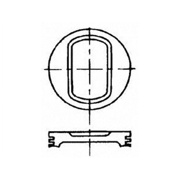 Piston - Compatible with 1994 - 2003 Dodge Ram 1500 5.9L V8 1995 1996 1997 1998 1999 2000 2001 2002