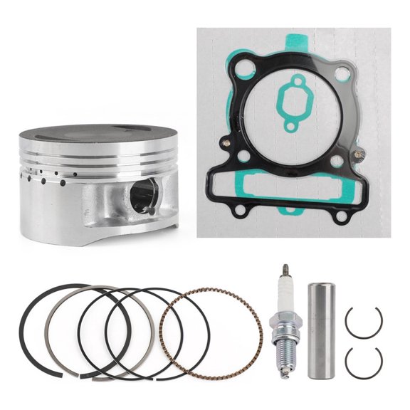 Piston Head Gasket Kit+Spark Plug For Yamaha Warrior 350