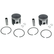 Piston Kit Polaris RMK 500 1996, 1998 Teflon Coated x2 Snowmobile by Race-Driven