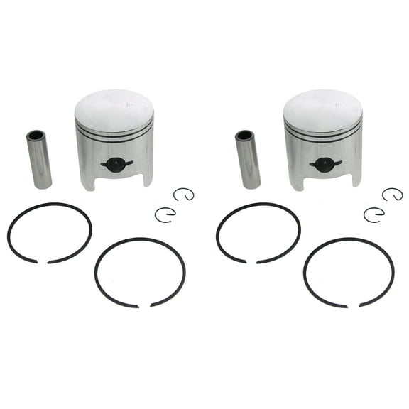 Piston Kit fits Arctic Cat Jag AFS LT 1991 - 1993 Snowmobile by Race-Driven x2