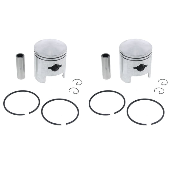Piston Kit fits Arctic Cat Lynx Deluxe 1991 - 1993 Snowmobile by Race-Driven x2