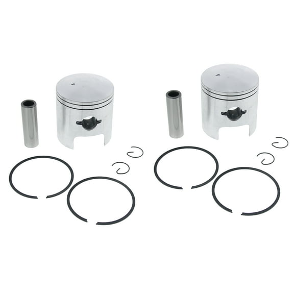 Piston Kit fits Arctic Cat Panther 440 LC 1996 Snowmobile by Race-Driven x2