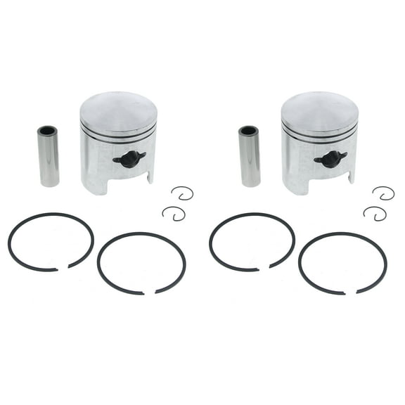 Piston Kit fits Arctic Cat Trail Cat 3000 FC 1980 Snowmobile by Race-Driven x2