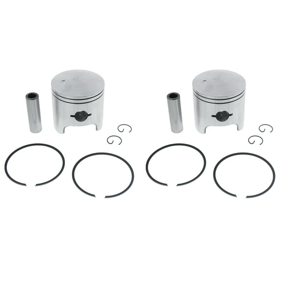 Piston Kit for Arctic Cat Wildcat 650 1991 - 1993 Snowmobile by Race-Driven x2