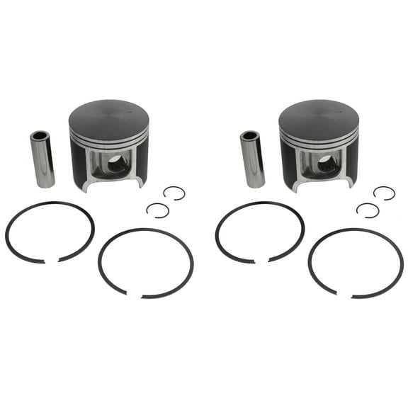 Piston Kit for Polaris SwitchBack 700 2004 Teflon Coated x2 by Race-Driven