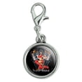 thumbnail image 1 of Piston Power Motorcycle Chopper Biker Antiqued Bracelet Pendant Zipper Pull Charm with Lobster Clasp, 1 of 5