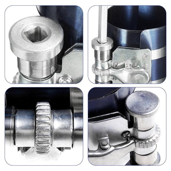 Piston Ring Compression Tool With Safety Features For Reliable Engine Repairs Fangkenuo