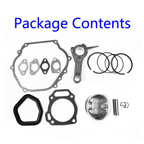 Piston Ring Connecting Rod with Seals Gasket Engine Kit for Honda GX390 13HP