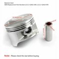 thumbnail image 1 of Piston Ring Kit 66.5mm Bore Size for Suzuki RV200 SP200 DR200 SE S 1986-2017, 1 of 5