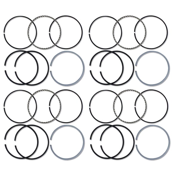 Piston Ring Set 4" Bore Fits Massey Harris GP Allis Chalmers D17 WC WD WF 170 175 Tractor