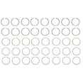 thumbnail image 1 of Piston Ring Set - Cast (Standard Size) | Compatible with 58-80 5.7L 350 OHV V8 16V Small Block Chevy SBC Engines, 1 of 3