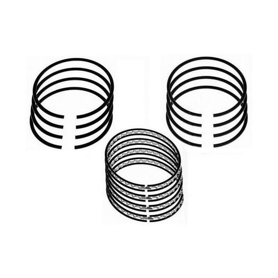 Piston Ring Set - Compatible with 1986 - 1987 Mazda B2000 2.0L 4-Cylinder 8-Valve SOHC