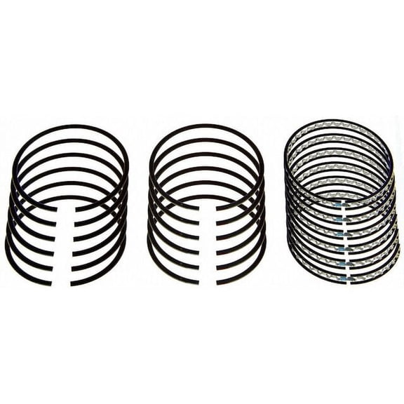 Piston Ring Set - Compatible with 2011 - 2017 Chrysler 200 3.6L V6 - Sealed Power