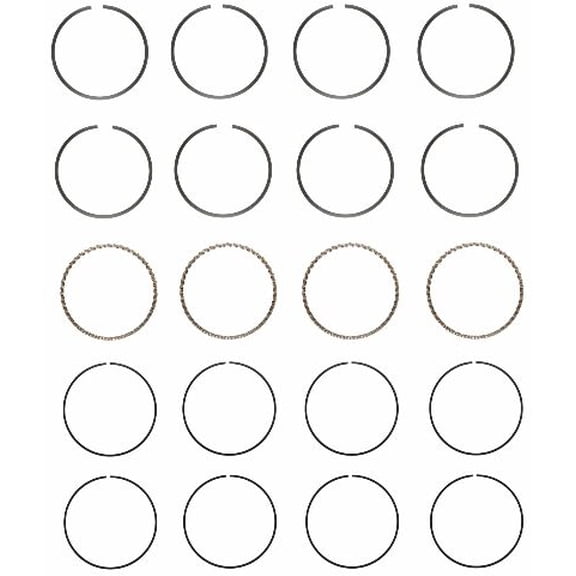 Piston Rings Set | Compatible with Chrysler & Jeep 1.8L/2.0L SOHC | .50mm (.020 Oversized)