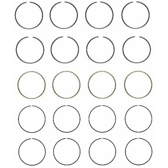 Piston Rings Set | Compatible with GM & Saturn 1.9L 116 | .75mm (.030 Oversized)