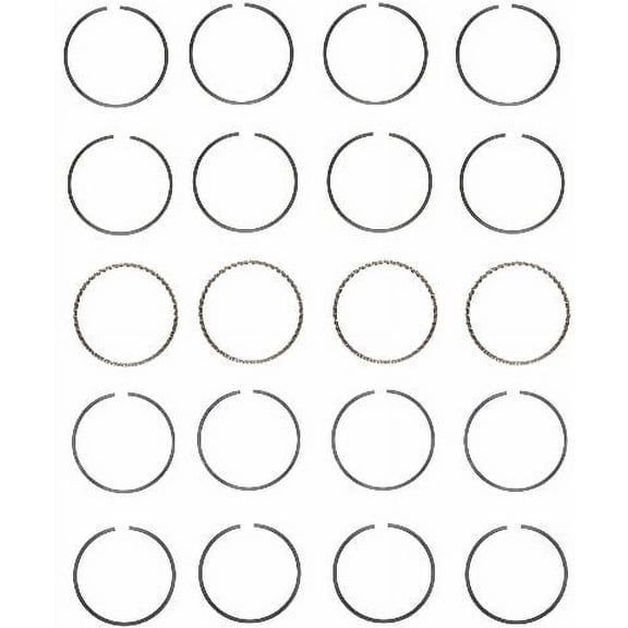 Piston Rings Set | Compatible with Toyota 2.2L DOHC 5SFE | .50mm (.020 Oversized)