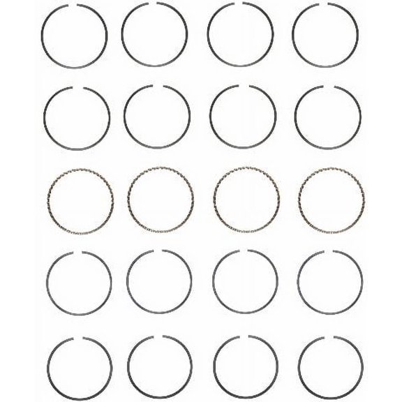 Piston Rings Set | Compatible with Toyota 2.2L DOHC 5SFE | Standard Size