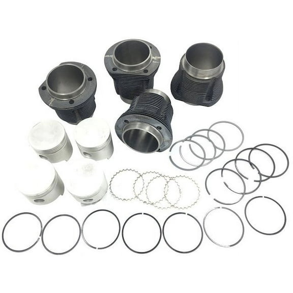 Piston Set - Compatible with 1966 - 1973 Volkswagen Squareback 1967 1968 1969 1970 1971 1972