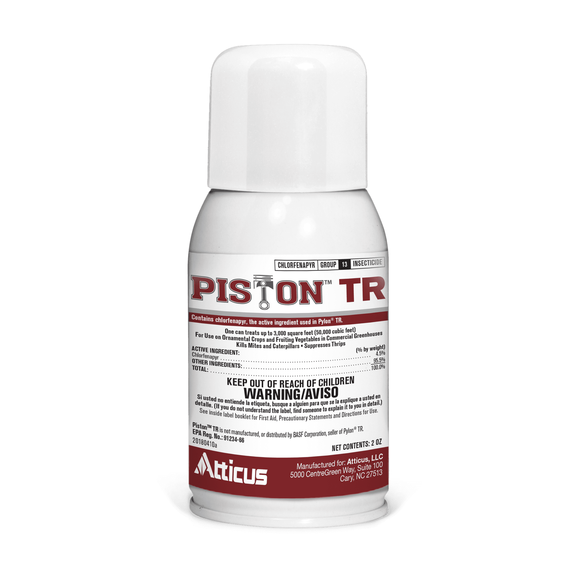 Piston TR Greenhouse Fogger (2oz Can) By Atticus (Compare To Pylon ...