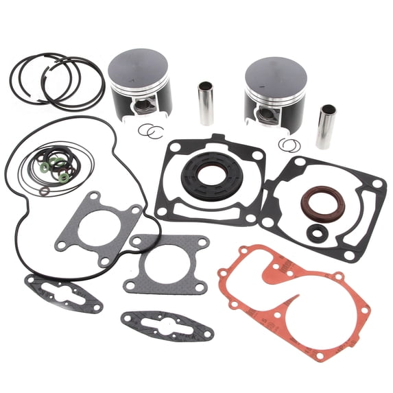 Piston and Gasket Kit fits Polaris RMK Shift 600 2009 Teflon Coated Race-Driven