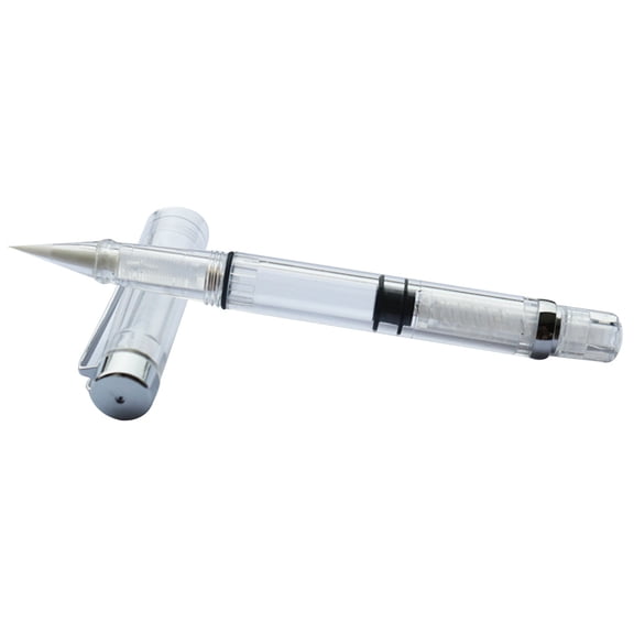 Piston-filled Fountain Pen Transparent Pen for Business for Students