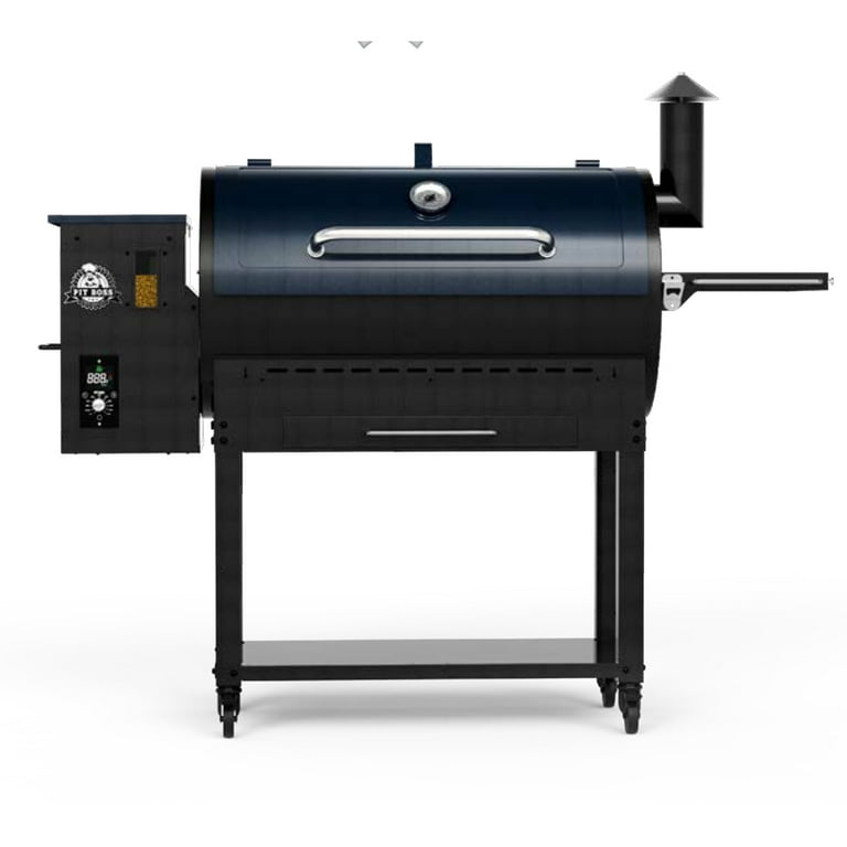 Pit Boss 1000S Wood Fired Pellet Grill with Flame Broiler, 1000 Sq. In.  Cooking Space