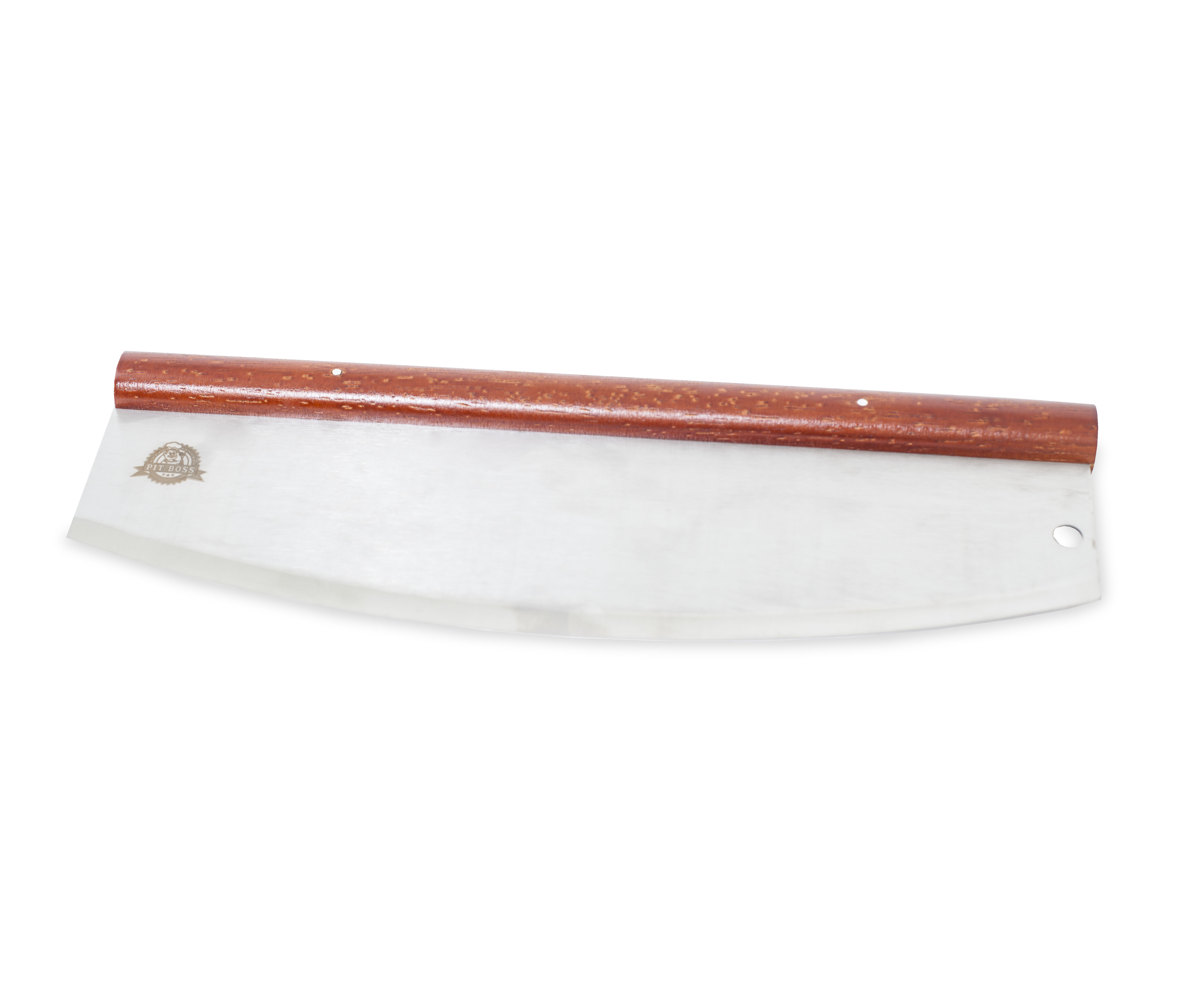 Pit Boss 14" Stainless Steel Rocking Pizza Cutter w/ Wood Handle