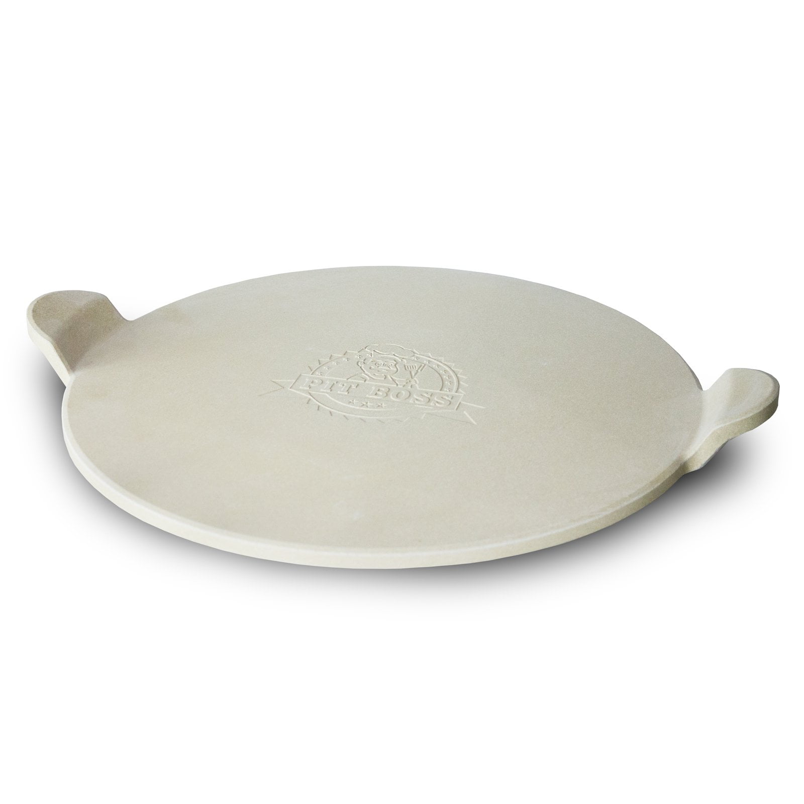 Pit Boss 15" Beige Ceramic Pizza Stone with Handles