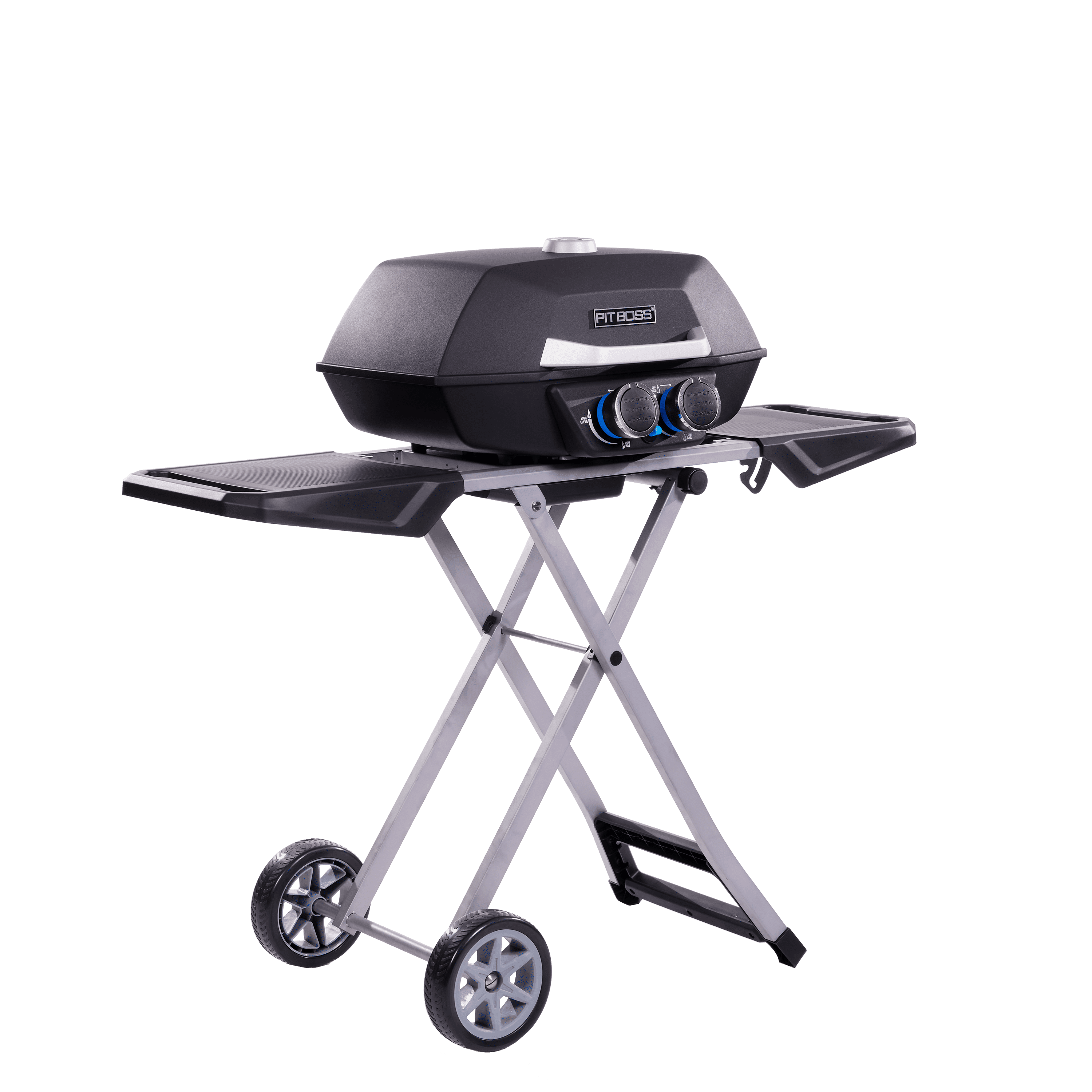 Pit Boss 2-Burner Portable Gas Grill with Collapsible Cart