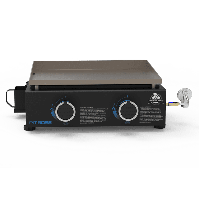 Pit Boss 2Burner Tabletop Propane Gas Griddle for Outdoor