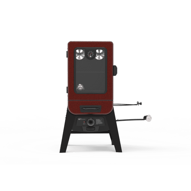 Pit Boss 2-Series Propane Vertical Smoker, Red Hammertone – PBV2G1
